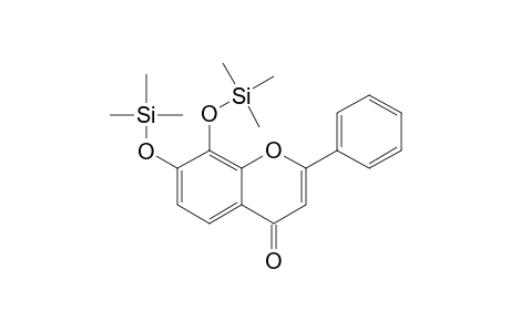 Flavone <7,8-dihydroxy->, di-TMS
