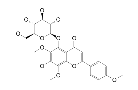 NEVADENSIN-5-O-BETA-D-GLUCOPYRANOSIDE