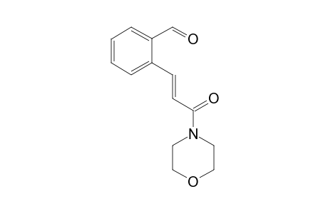 (E)-2-(3-morpholino-3-oxoprop-1-en-1-yl)benzaldehyde