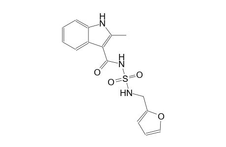 N-(2-furylmethyl)-N'-[(2-methyl-1H-indol-3-yl)carbonyl]sulfamide