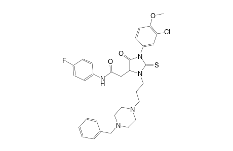 4-imidazolidineacetamide, 1-(3-chloro-4-methoxyphenyl)-N-(4-fluorophenyl)-5-oxo-3-[3-[4-(phenylmethyl)-1-piperazinyl]propyl]-2-thioxo-