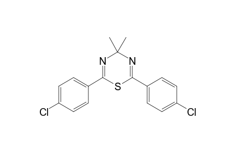 4,4-Dimethyl-2,6-Bis(4-chlorophenyl)-4H-1,3,5-thiadiazine