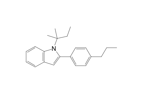 1-tert-Pentyl-2-(4-n-propylphenyl)-1H-indole