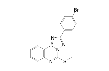 2-(4-bromophenyl)-5-(methylthio)-[1,2,4]triazolo[1,5-c]quinazoline
