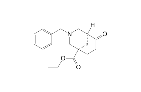 Ethyl (1S*,5S*)-3-benzyl-6-oxo-3-azabicyclo[3.3.1]nonane-1-carboxylate