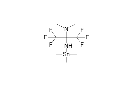 2-(TRIMETHYLSTANNYLAMINO)-2-DIMETHYLAMINOHEXAFLUOROPROPANE