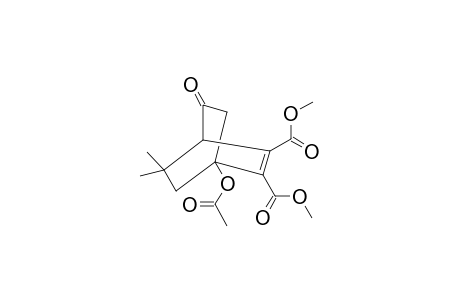 Bicyclo[2.2.2]oct-2-ene-2,3-dicarboxylic acid, 1-hydroxy-8,8-dimethyl-5-oxo-, dimethyl ester, acetate