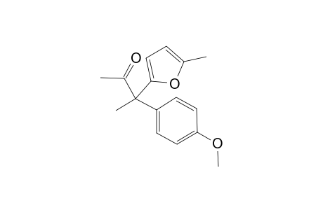 3-(4-Methoxyphenyl)-3-(5-methylfuran-2-yl)butan-2-one