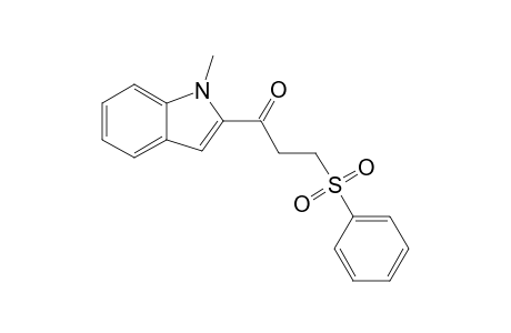 3-(N-METHYL-2-INDOLYL)-3-OXOPROPYL-PHENYLSULFONE