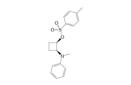 (1R,2S)-2-(methyl(phenyl)amino)cyclobutyl 4-methylbenzenesulfonate