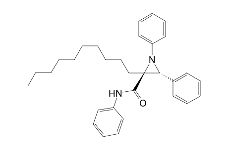 (2S,3R) 2-Decyl-2-phenylamido-1,3-diphenylaziridine
