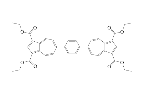 6-[4-(1,3-dicarbethoxyazulen-6-yl)phenyl]azulene-1,3-dicarboxylic acid diethyl ester