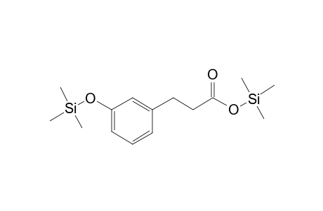 3-(3-Hydroxyphenyl)propionic acid, di(trimethylsilyl)-