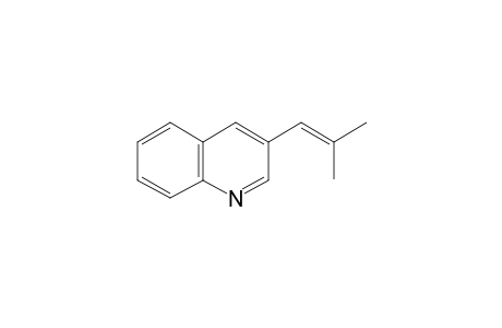 3-(2-methylprop-1-enyl)quinoline