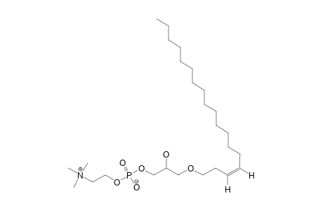 1-O-(3'Z-OCTADECENYL)-SN-GLYCERO-3-PHOSPHOCHOLINE
