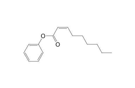 Phenyl 2-nonenoate