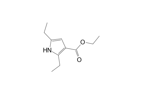 1H-Pyrrole-3-carboxylic acid, 2,5-diethyl-, ethyl ester