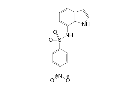 N-(1H-Indol-7-yl)-4-nitrobenzenesulfonamide