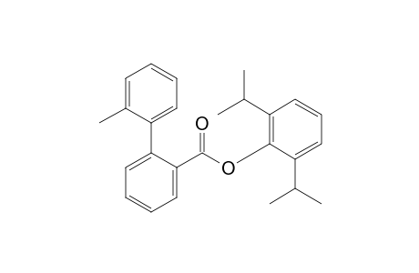 2,6-Diisopropylphenyl 2'-methylbiphenyl-2-carboxylate