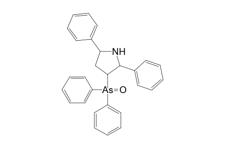 Pyrrolidine, 3-(diphenylarsinyl)-2,5-diphenyl-