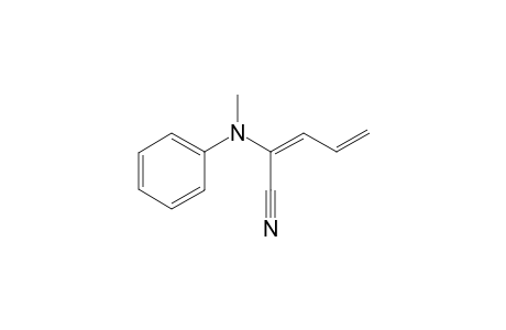 2-(N-Methylanilino)penta-2,4-di-enenitrile