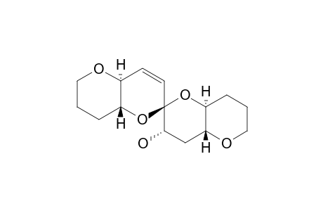 (4aS,4'aR,6R,7S,8aR,8'aS)-spiro[3,4,4a,7,8,8a-hexahydro-2H-pyrano[5,6-b]pyran-6,6'-3,4,4a,8a-tetrahydro-2H-pyrano[5,6-b]pyran]-7-ol
