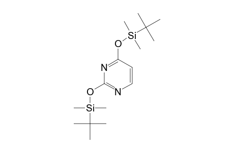 tert-butyl-[2-(tert-butyl-dimethylsilyl)oxypyrimidin-4-yl]oxy-dimethylsilane