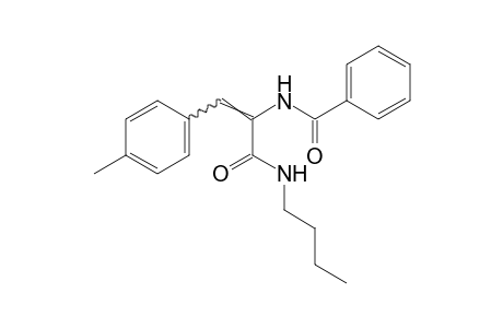 alpha-benzamido-N-butyl-p-methylcinnamamide