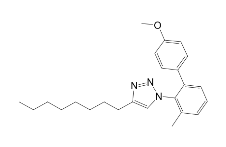 1-(4'-Methoxy-3-methylbiphenyl-2-yl)-4-n-octyl-1H-1,2,3-triazole