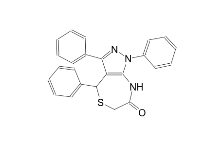 1,3,4-Triphenyl-4,8-dihydro-1H-pyrazolo[3,4-e][1,4]thiazepin-7(6H)-one