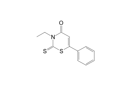 3-Ethyl-6-phenyl-2-sulfanylidene-1,3-thiazin-4-one
