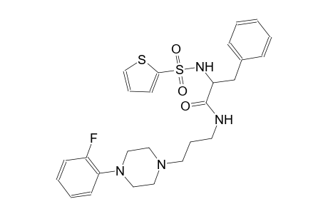 benzenepropanamide, N-[3-[4-(2-fluorophenyl)-1-piperazinyl]propyl]-alpha-[(2-thienylsulfonyl)amino]-