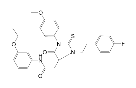 4-imidazolidineacetamide, N-(3-ethoxyphenyl)-3-[2-(4-fluorophenyl)ethyl]-1-(4-methoxyphenyl)-5-oxo-2-thioxo-