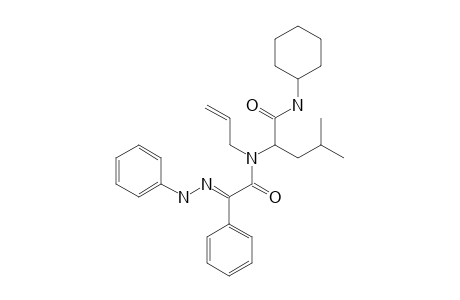 (E)-2-[N-ALLYL-2-PHENYL-2-(2-PHENYLHYDRAZONO)-ACETAMIDO)-N-CYCLOHEXYL-4-METHYLPENTANAMIDE;ROTAMER-A