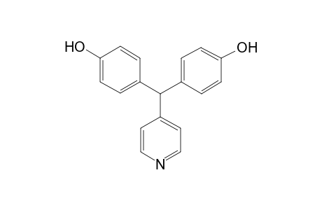 4-[(4-hydroxyphenyl)-(4-pyridyl)methyl]phenol
