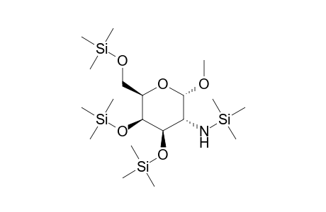 D-Galactopyranoside, methyl 2-deoxy-3,4,6-tris-O-(trimethylsilyl)-2-[(trimethylsilyl)amino]-
