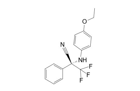 (R)-2-((4-ethoxyphenyl)amino)-3,3,3-trifluoro-2-phenylpropanenitrile