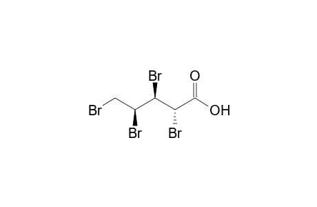 2,3,4,5-Tetrabromopentanoic acid