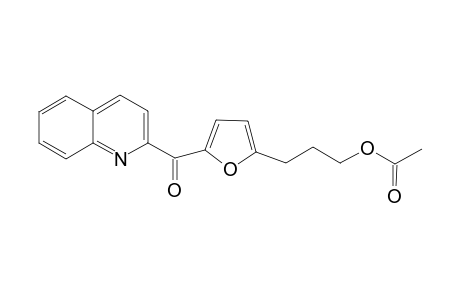 3-[5-(Quinoline-2-carbonyl)-furan-2-yl]-propyl acetate