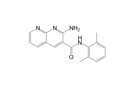 2-Azanyl-N-(2,6-dimethylphenyl)-1,8-naphthyridine-3-carboxamide