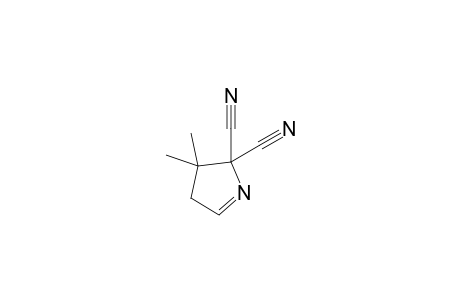 5,5-Dicyano-4,4-dimethyl-3H-pyrroline