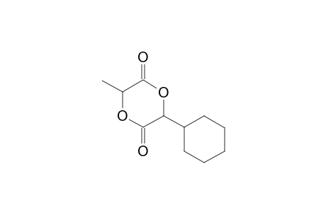 3-cyclohexyl-6-methyl-1,4-dioxane-2,5-dione