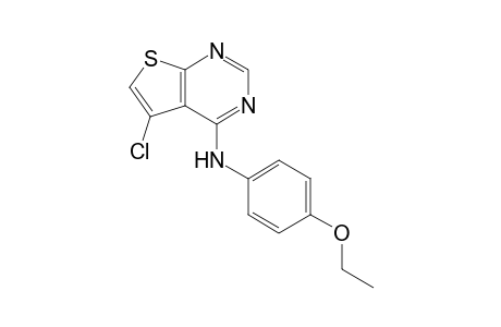 Thieno[2,3-d]pyrimidin-4-amine, 5-chloro-N-(4-ethoxyphenyl)-
