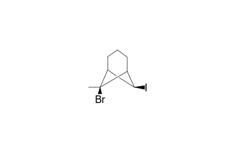 SYN-6-BROMO-ENDO-7-IODO-ANTI-6-METHYLBICYCLO-[3.1.1]-HEPTANE