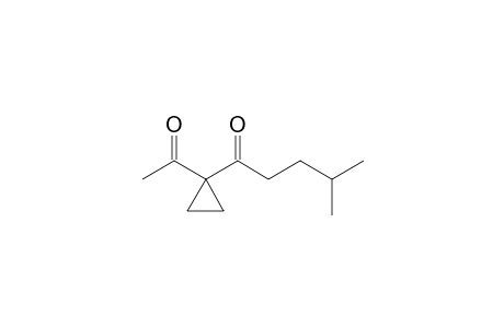 1-Acetyl-1-(4-methylpentanoyl)cyclopropane