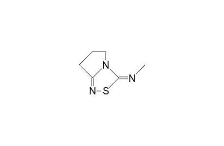 6,7-Dihydro-3-methylimino-3H,5H-pyrrolo(2,1-C)(1,2,4)thiadiazole