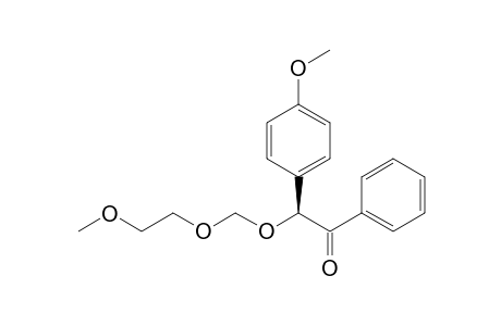 (2S)-1-phenyl-2-(4-methoxyphenyl)-2-(2-methoxyethoxymethoxy)ethanone