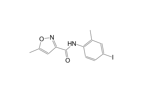 N-(4-iodo-2-methylphenyl)-5-methyl-3-isoxazolecarboxamide