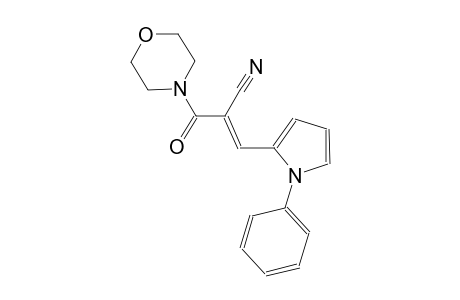 (2E)-2-(4-morpholinylcarbonyl)-3-(1-phenyl-1H-pyrrol-2-yl)-2-propenenitrile
