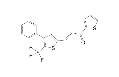 Propenone, 3-[5-trifluoromethyl-4-phenyl-2-thienyl)-1-(2-thienyl)-